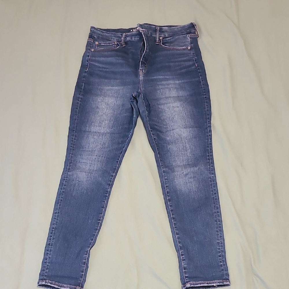American Eagle Outfitters Blue Skinny Jeans